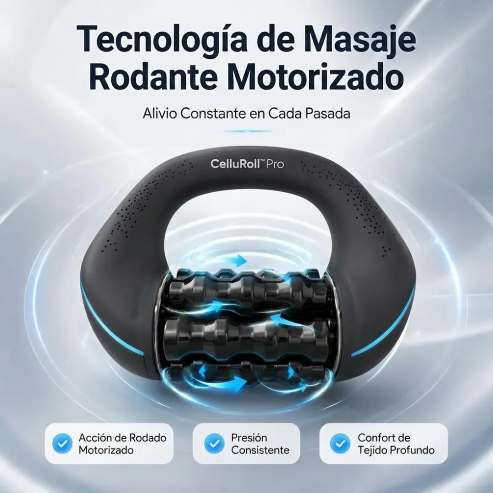 CelluRoll™ Pro - Masaje 360° para piernas ligeras