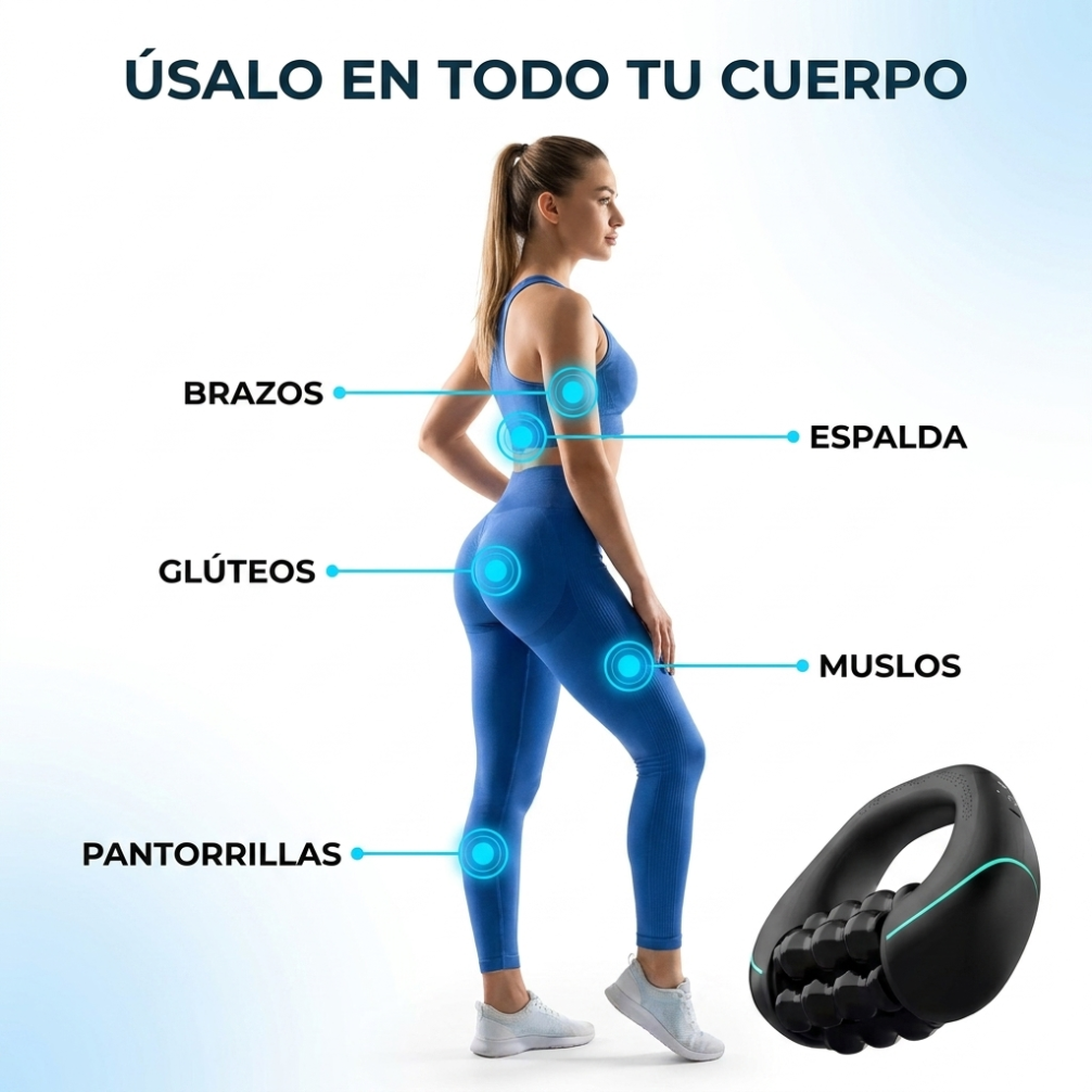 CelluRoll™ Pro | Masaje 360° para piernas ligeras