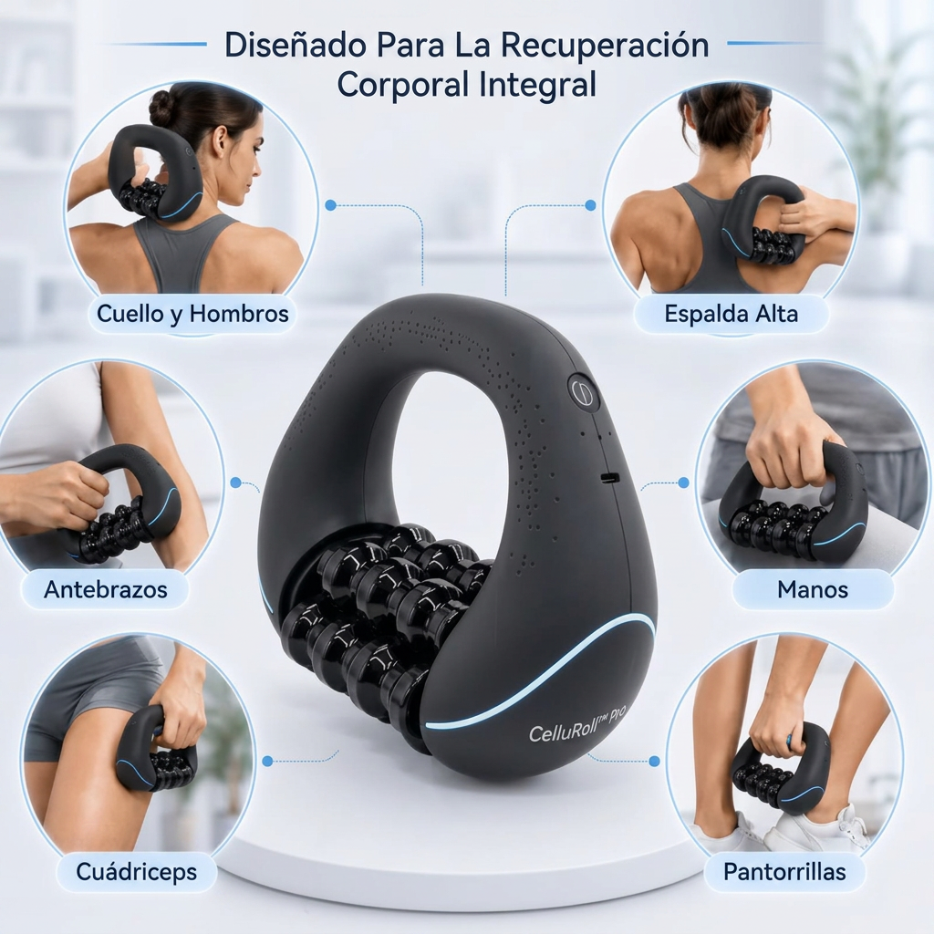 CelluRoll™ Pro - Masaje 360° para piernas ligeras